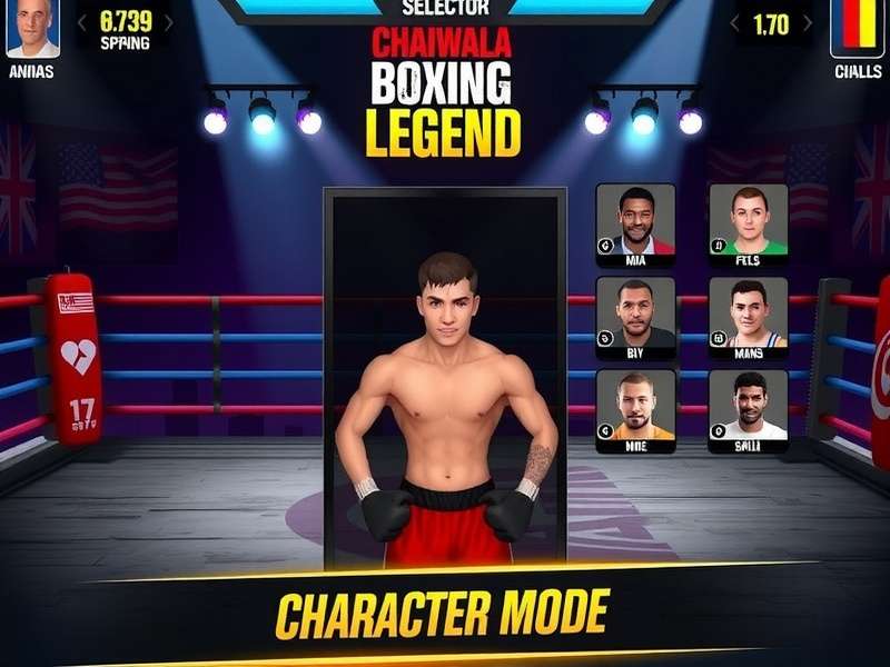 Chaiwala Boxing Legend Game Screenshot